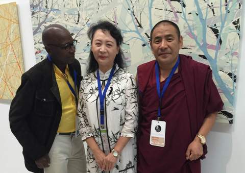 With members from France and Tibet PEN centers